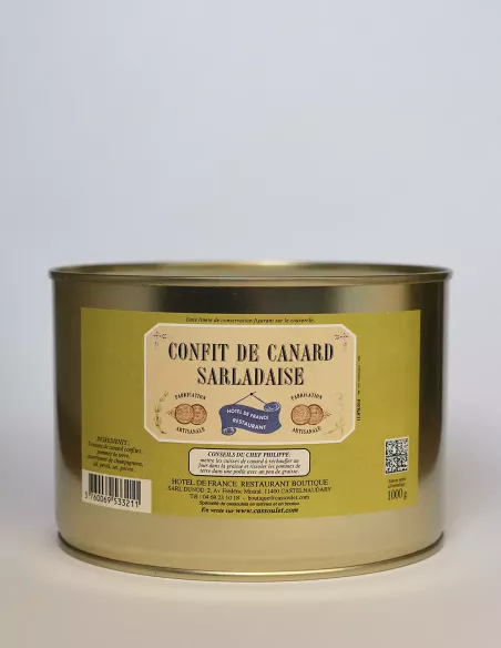 Confit de canard Sarladaise Confit de canard Sarladaise