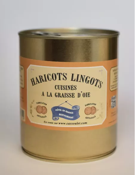 Lingots cuisinés à la graisse d'Oie (840 Gr)