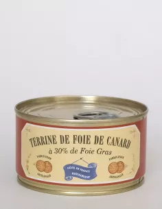 Terrine au foie gras de canard 190g