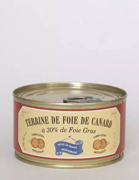 Terrine au foie gras de canard 190g