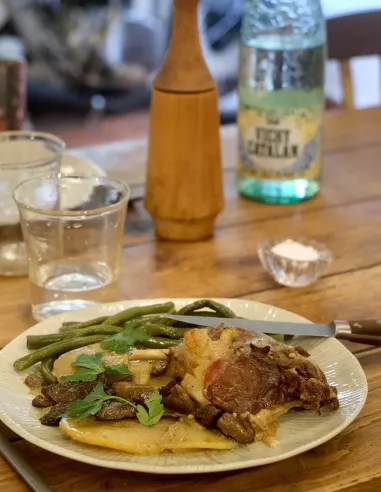 Confit de canard Sarladaise