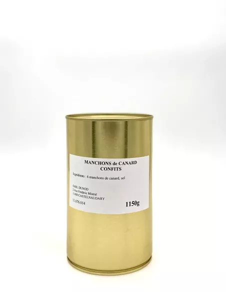Manchons de canard confits 1150g (6 pièces) Manchons de canard confits 1150g (6 pièces)