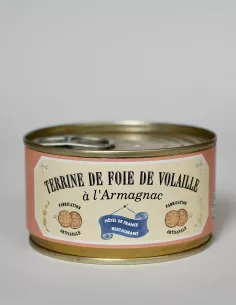 Terrine de foie de Volaille à l'Armagnac 190g