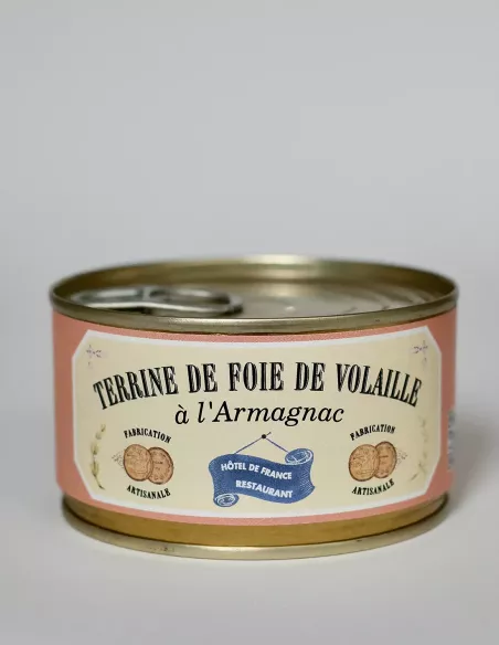 Terrine de foie de Volaille à l'Armagnac 190g