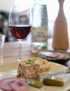 Terrine de foie de porc à l'Armagnac boite 190g 2